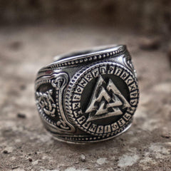Valknut Ritual Ring