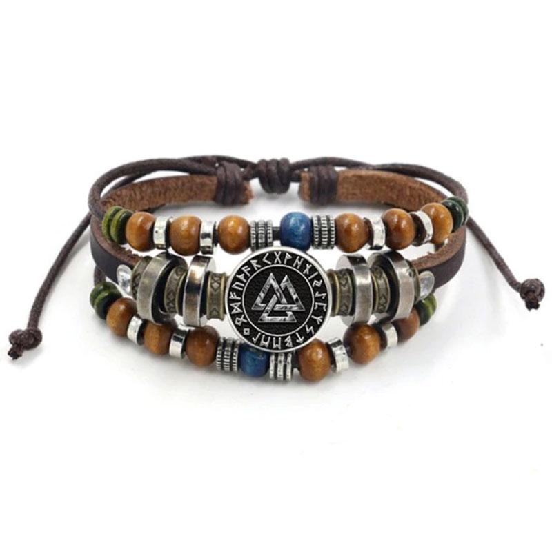 Three-Layer Viking Bracelet