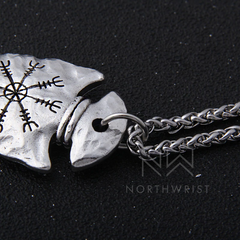 Aegishjalmur Spear Pendant