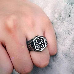 War Totem Viking Ring