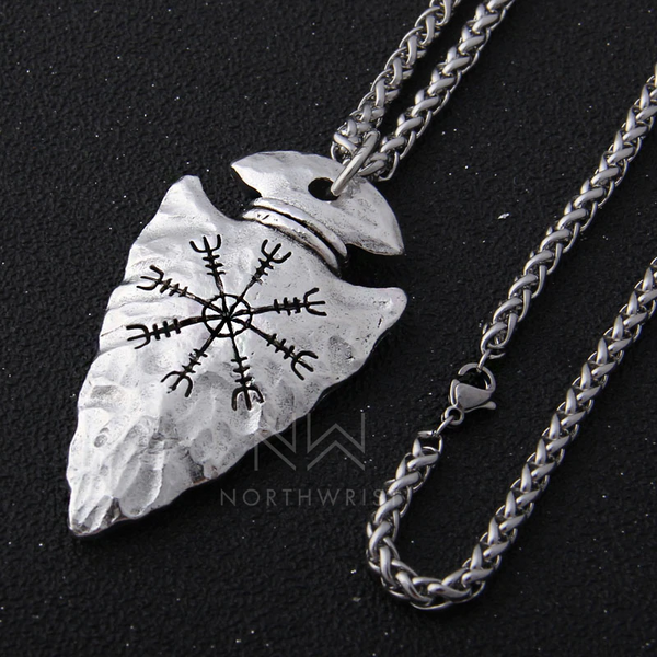 Aegishjalmur Spear Pendant