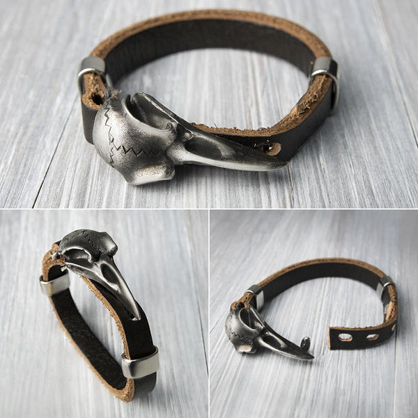 Badb Leather Bracelet